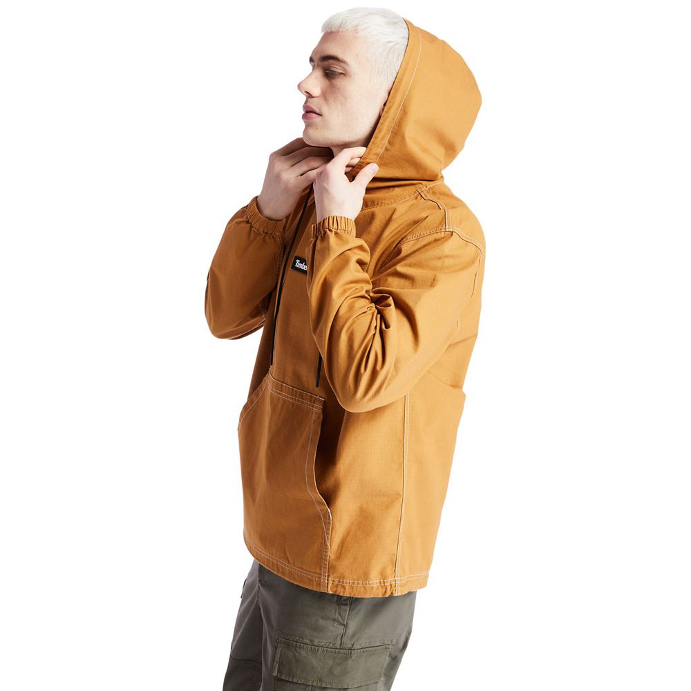 Sudadera Timberland Hombre Workwear Ripstop Hoodie Marrones - Chile ALM-943018